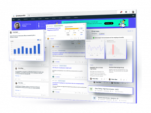 Screenshot of Employee360 platform in action, C - Productized AI Solutions - Infocepts Employee360 is a comprehensive workforce management solution with an AI-powered workforce analytics capability.